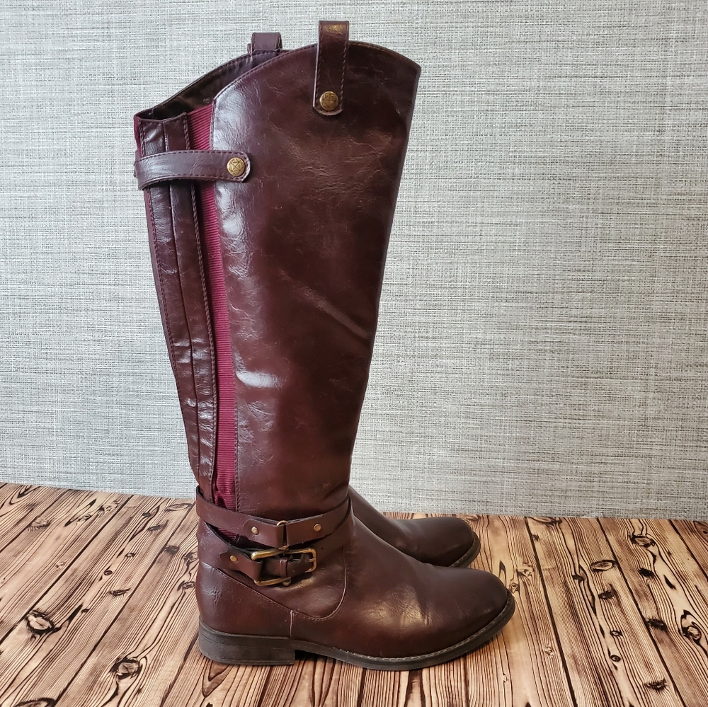 Maurices Tall Riding Boots - Picture 4 of 8